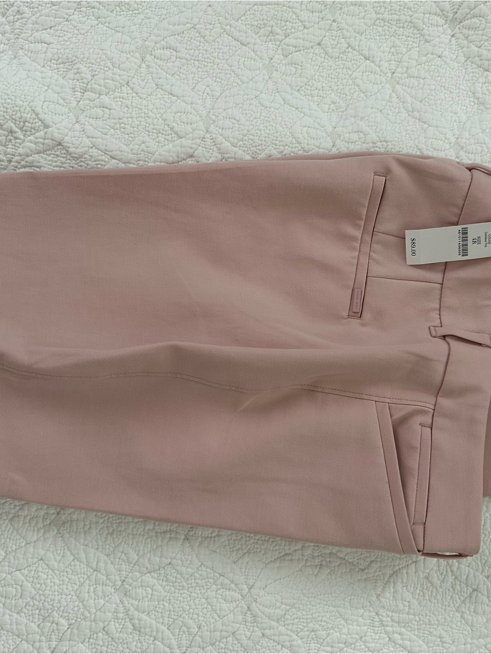 White House Black Market Blush Pink Dress Pants - Tailored Trousers